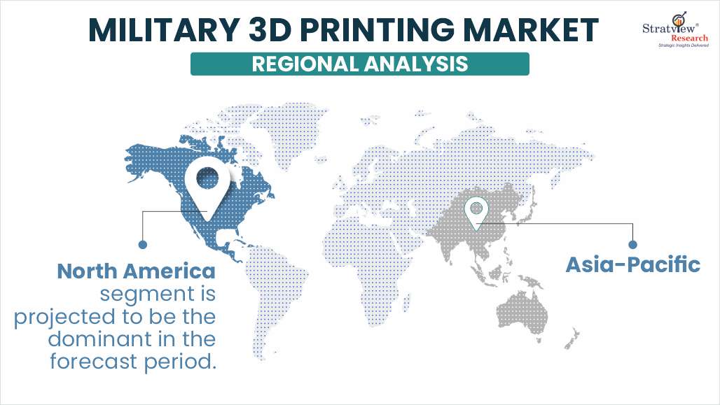 Military 3D Printing Market region